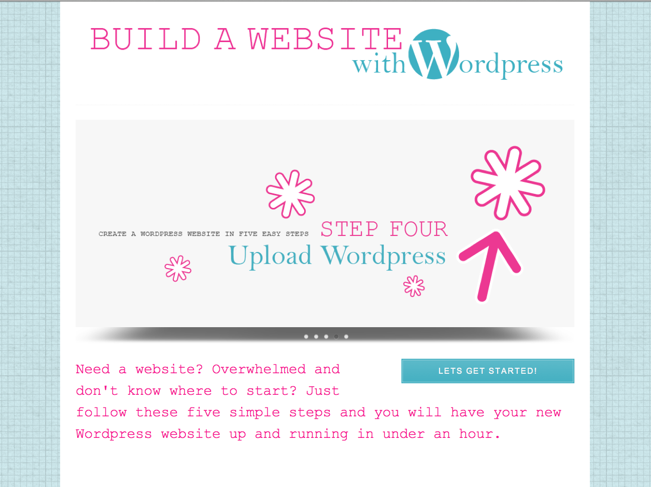 Build a Website with WordPress